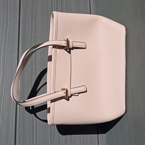 MICHAEL KORS XSMALL TOP ZIP TOTE POWDER BLUSH COLOR - Picture 2 of 7